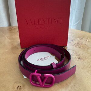 Valentino Garavani Leather Belt